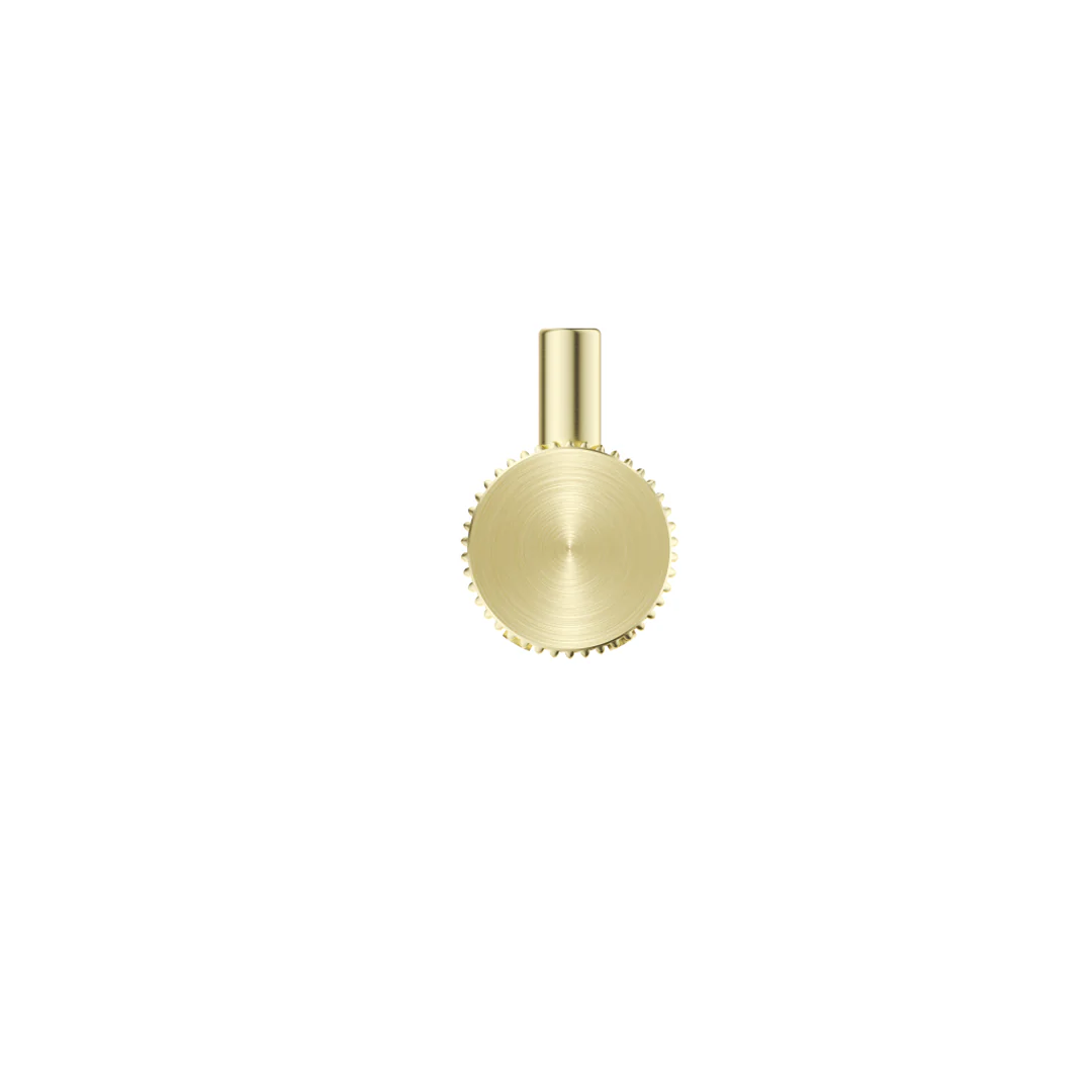 Mica Fluted French Gold Robe Hook - Image 3