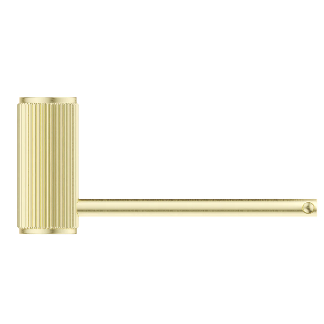 Mica Fluted French Gold Toilet Paper Holder - Image 2