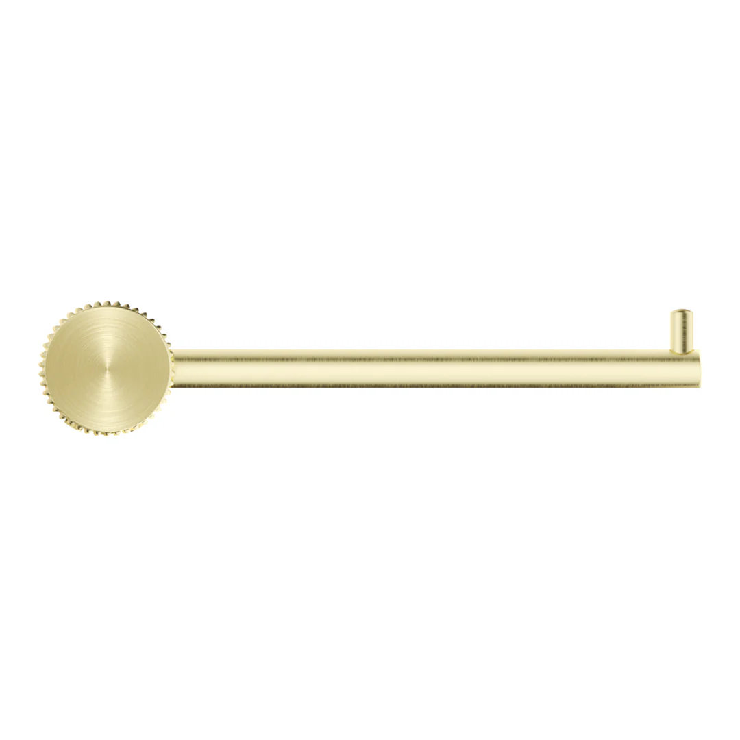 Mica Fluted French Gold Toilet Paper Holder - Image 3