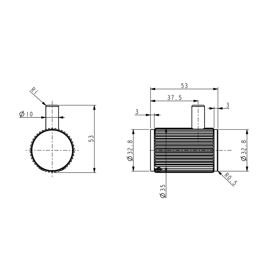 Mica Fluted Gun Metal Robe Hook - Image 4