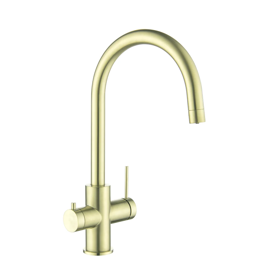 Mica French Gold 3-Way Filter Sink Mixer - Image 4