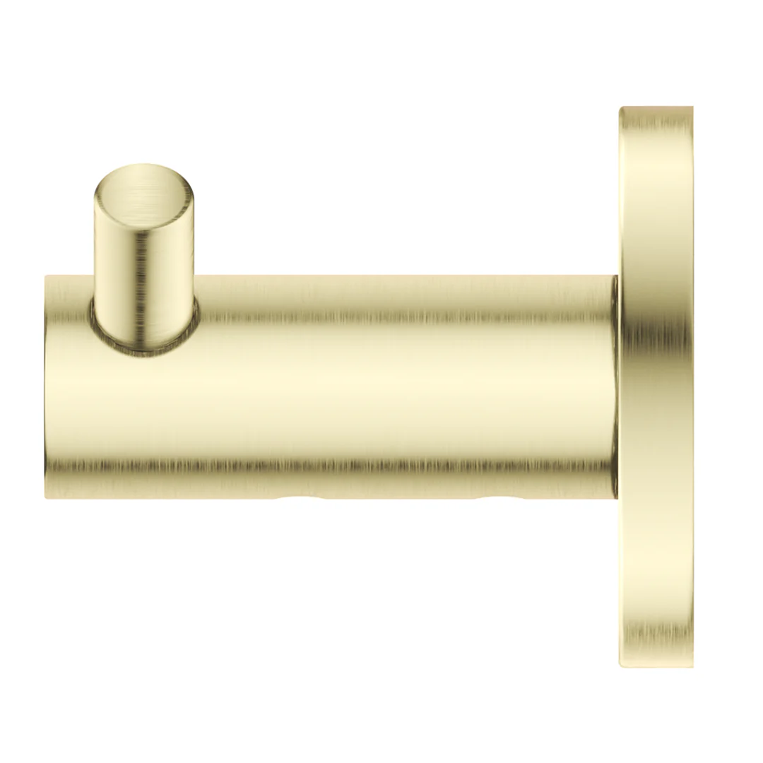 Mica French Gold Double Robe Hook - Image 4