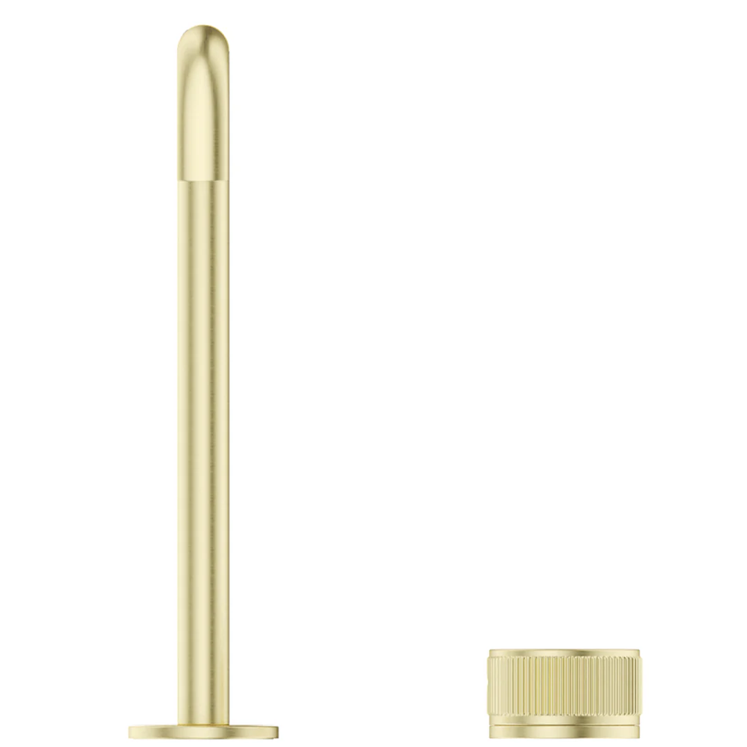 Mica French Gold Fluted Soft-Square Hob Sink/Basin Mixer Set - Image 3