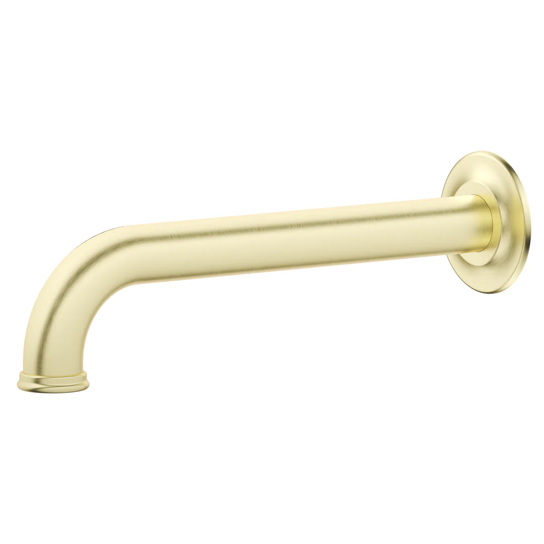 Mica French Gold Heritage Bath/Basin Spout - 220mm
