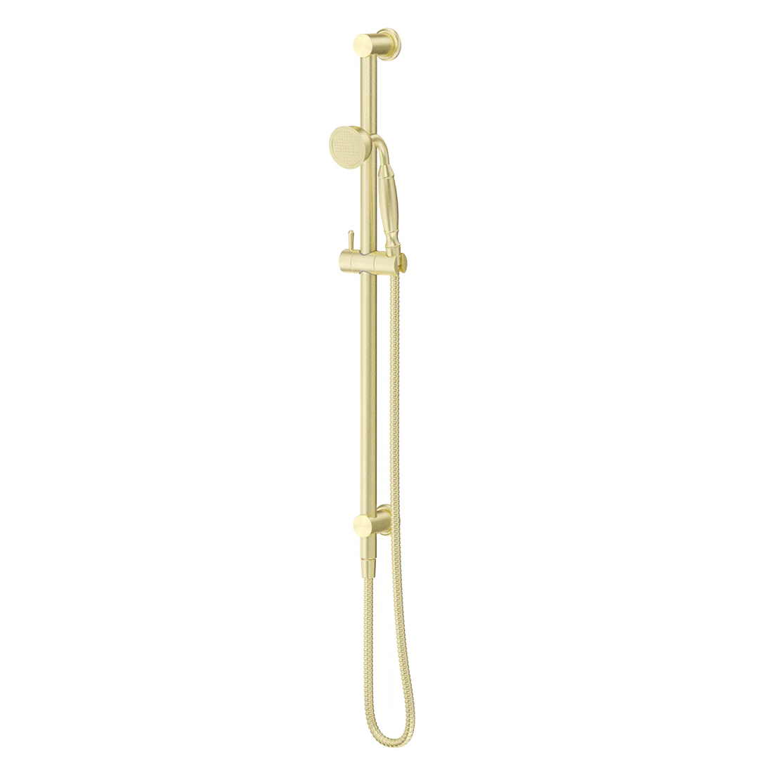 Mica French Gold Heritage Shower Rail