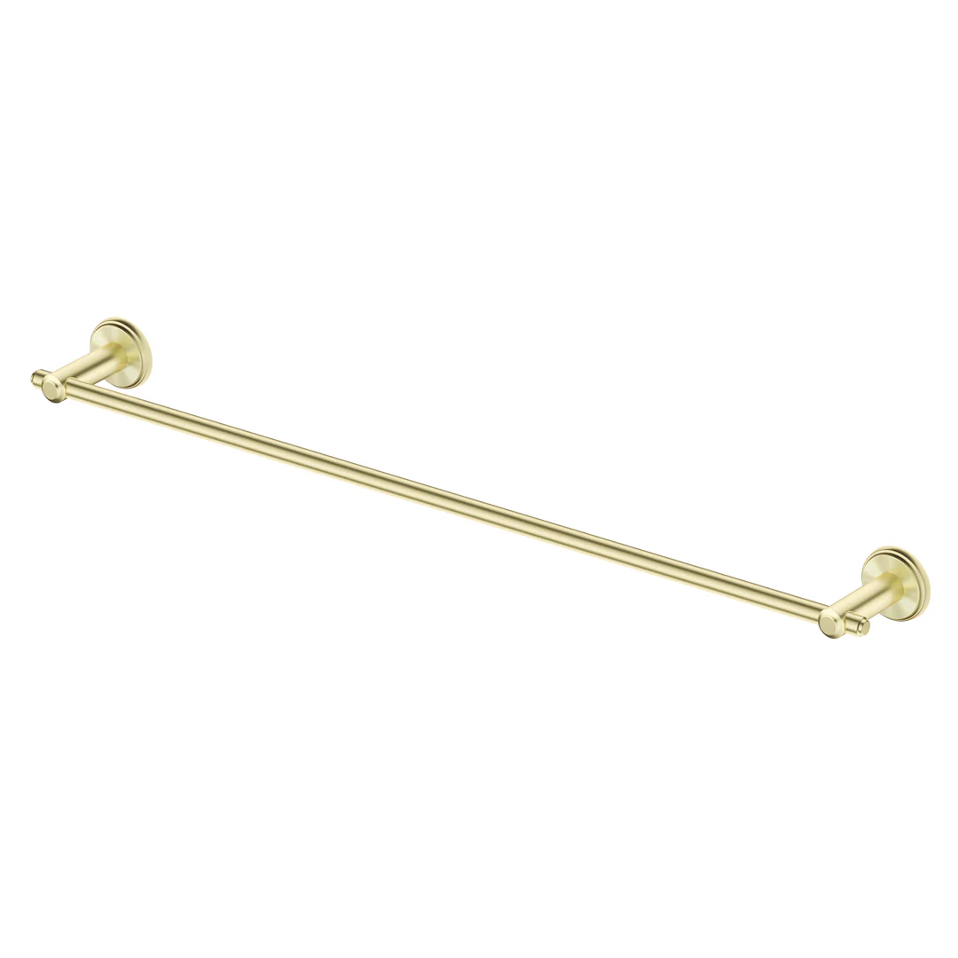Mica French Gold Heritage Single Towel Rail - 800mm