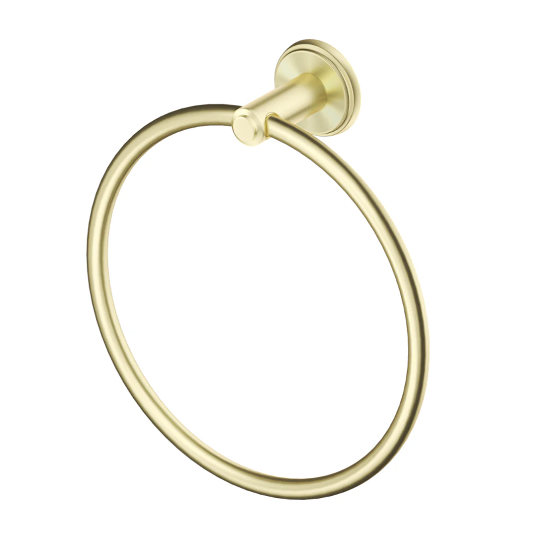 Mica French Gold Heritage Towel Ring