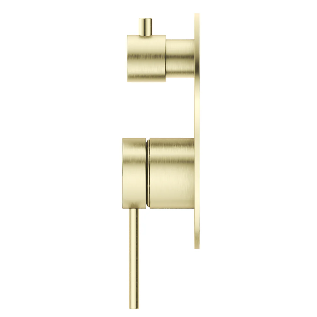 Mica French Gold Shower Mixer Diverter - 1P - Trim Kit Only - Image 3