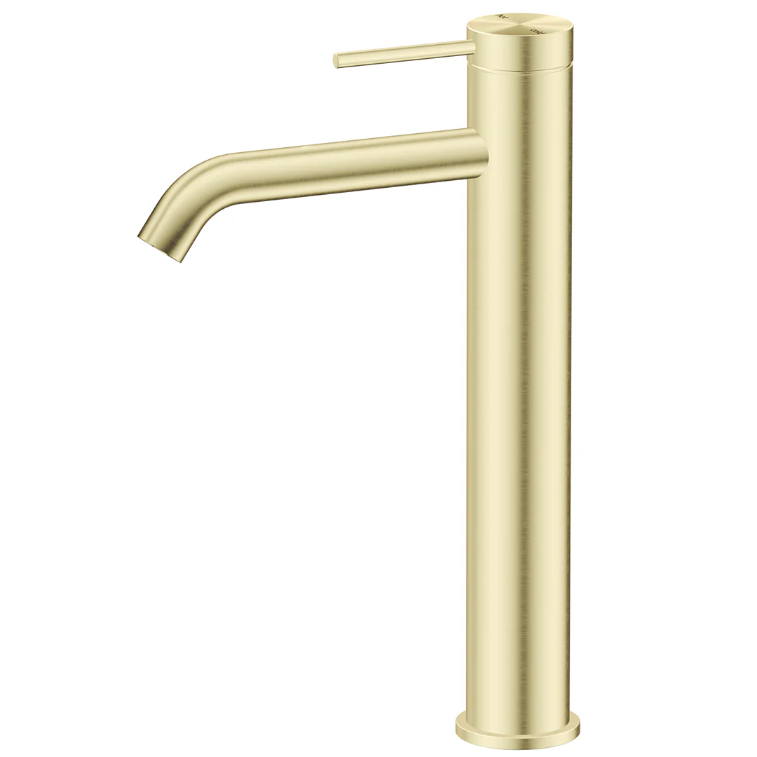 Mica French Gold Tall Basin Mixer