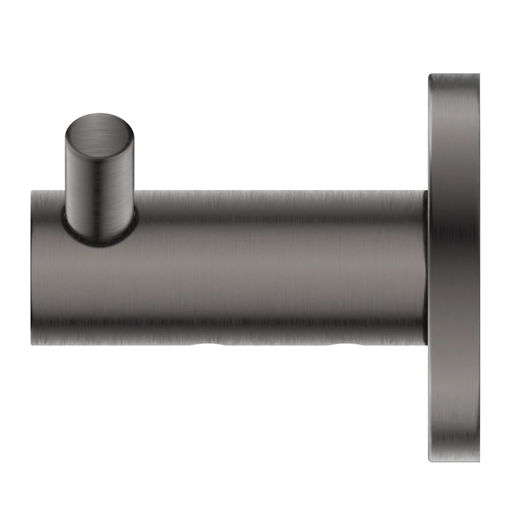Mica Gun Metal Double Robe Hook - Image 4