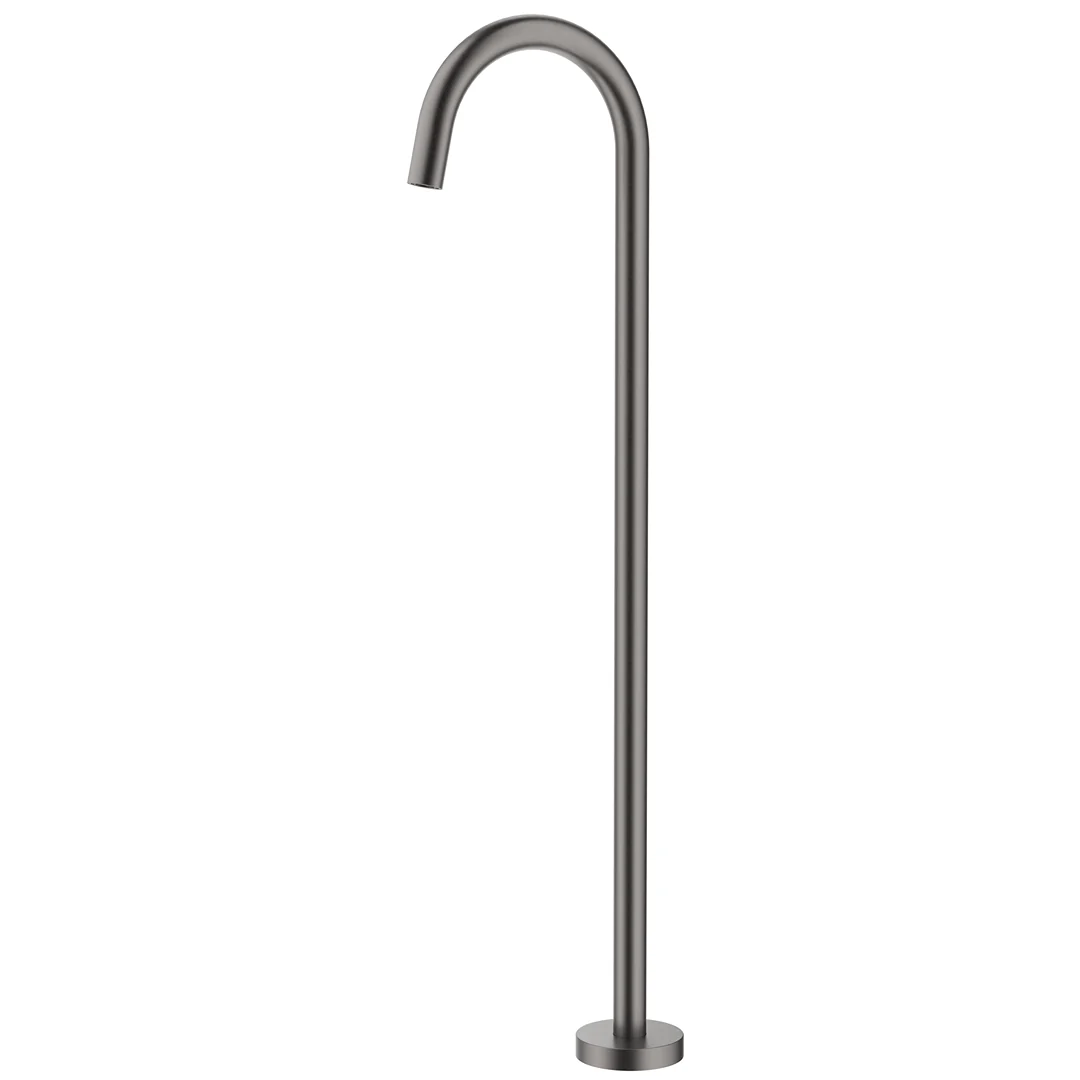 Mica Gun Metal Freestanding Bath Spout