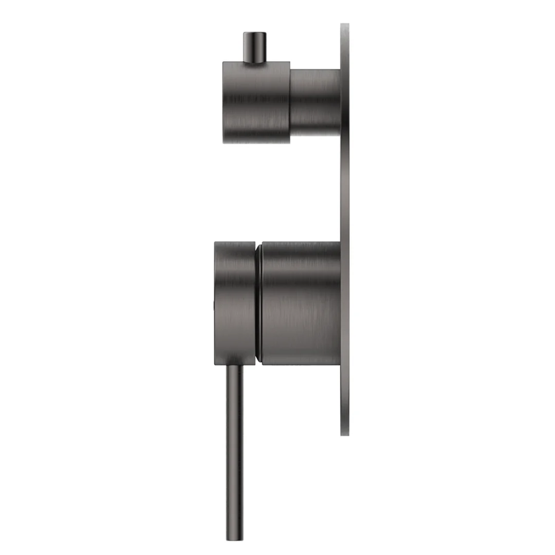 Mica Gun Metal Shower Mixer Diverter - 1P - Trim Kit Only - Image 3