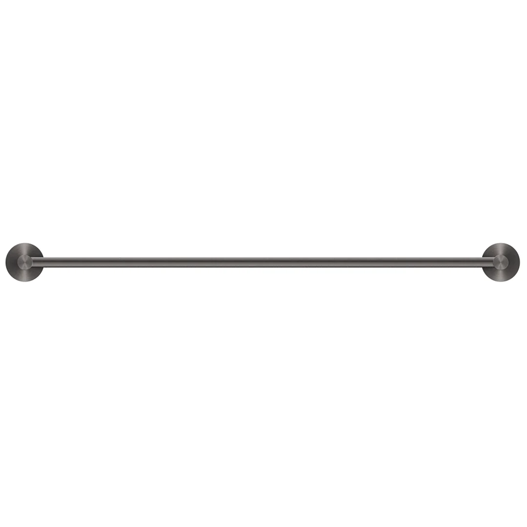 Mica Gun Metal Single Towel Rail - 800mm - Image 2
