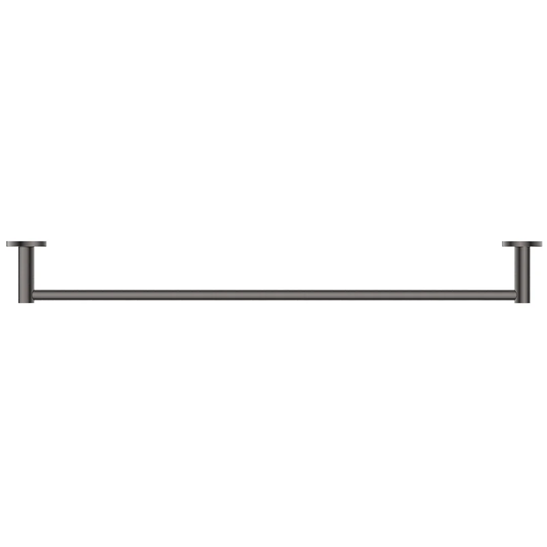 Mica Gun Metal Single Towel Rail - 800mm - Image 3