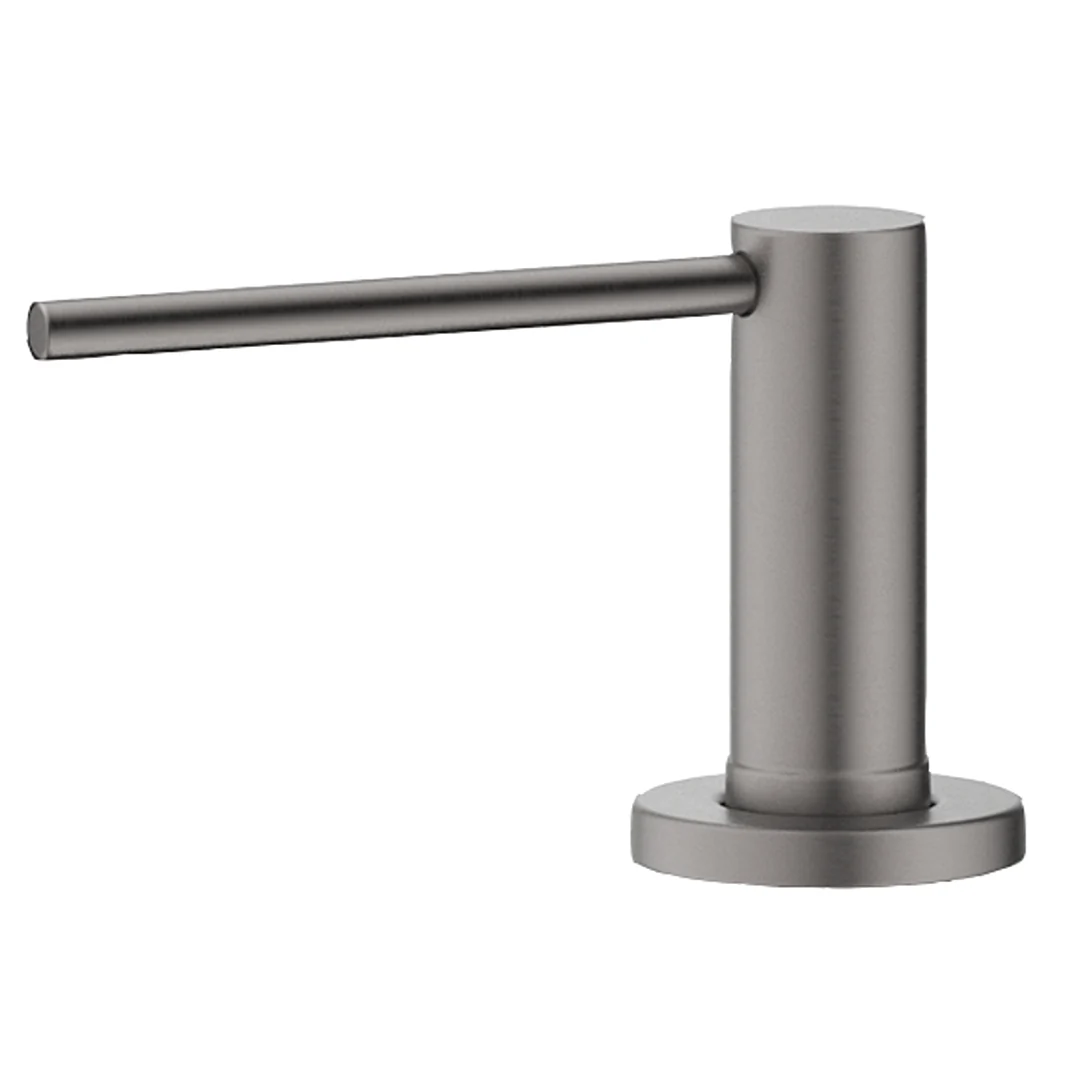 Mica Gun Metal Soap Dispenser