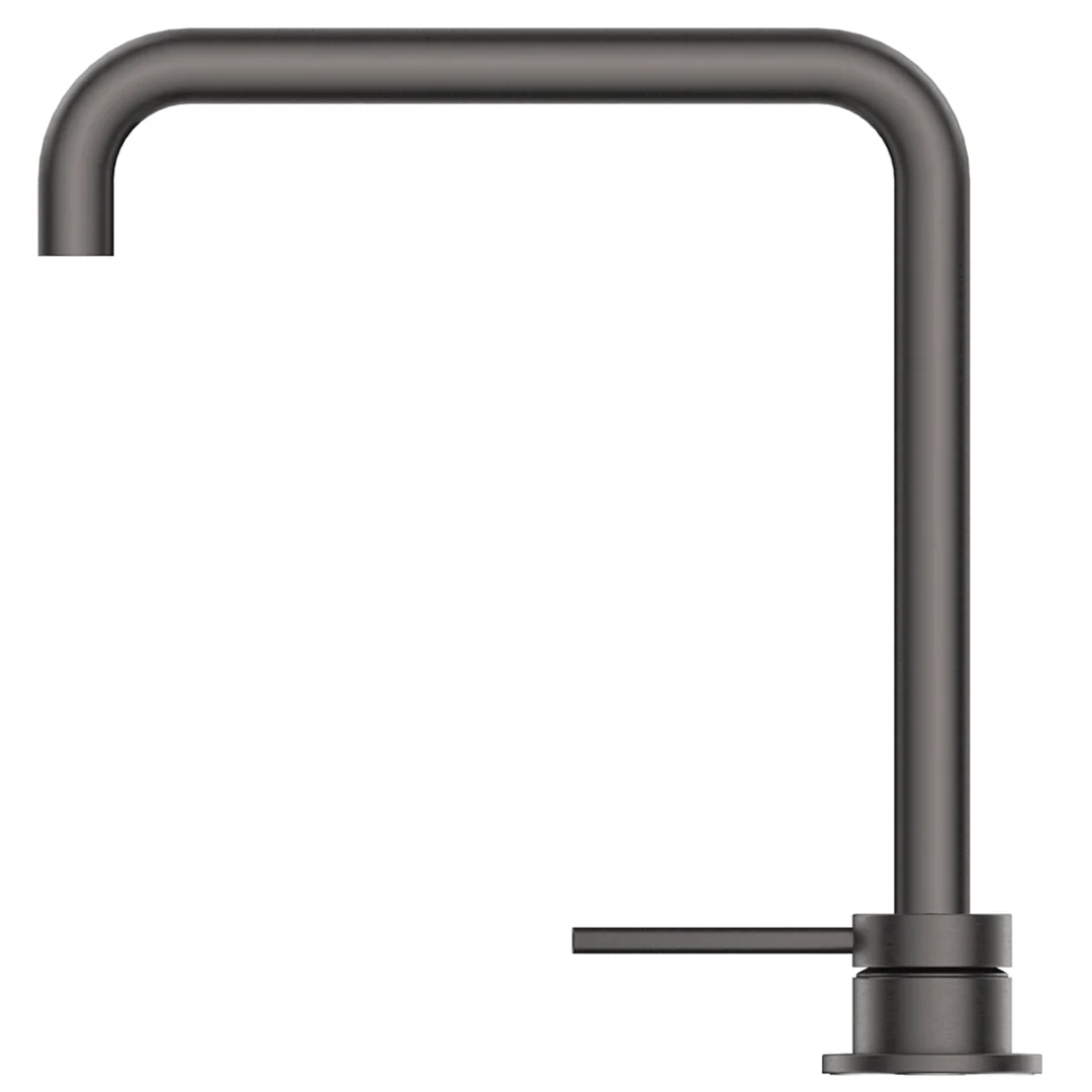 Mica Gun Metal Soft-Square Hob Sink/Basin Mixer Set - Image 2