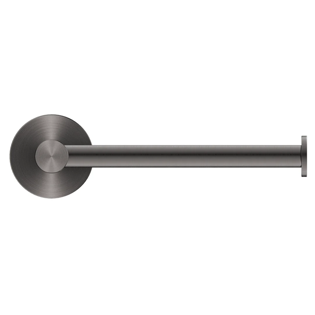 Mica Gun Metal Toilet Paper Holder - Image 2