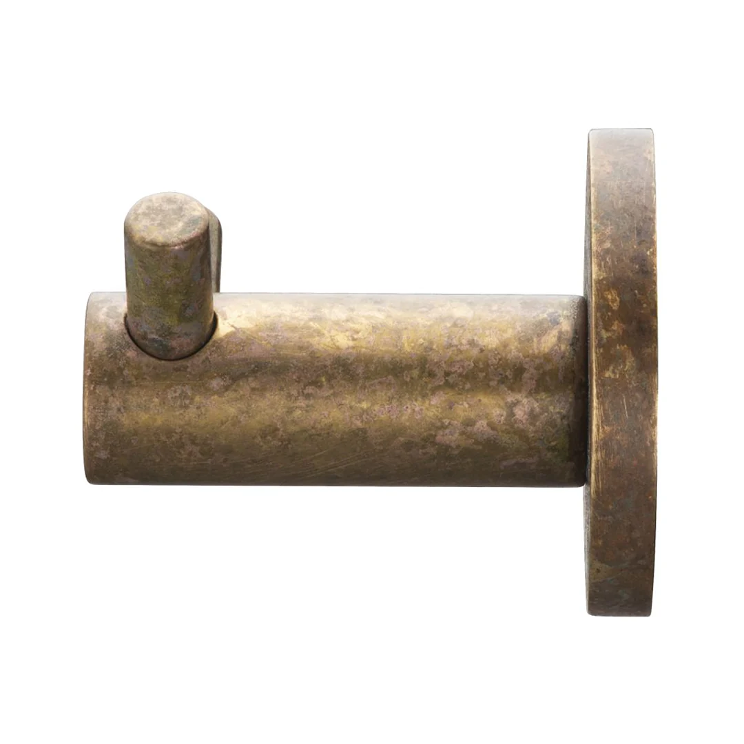 Mica LVB Living Brass Double Robe Hook - Image 3