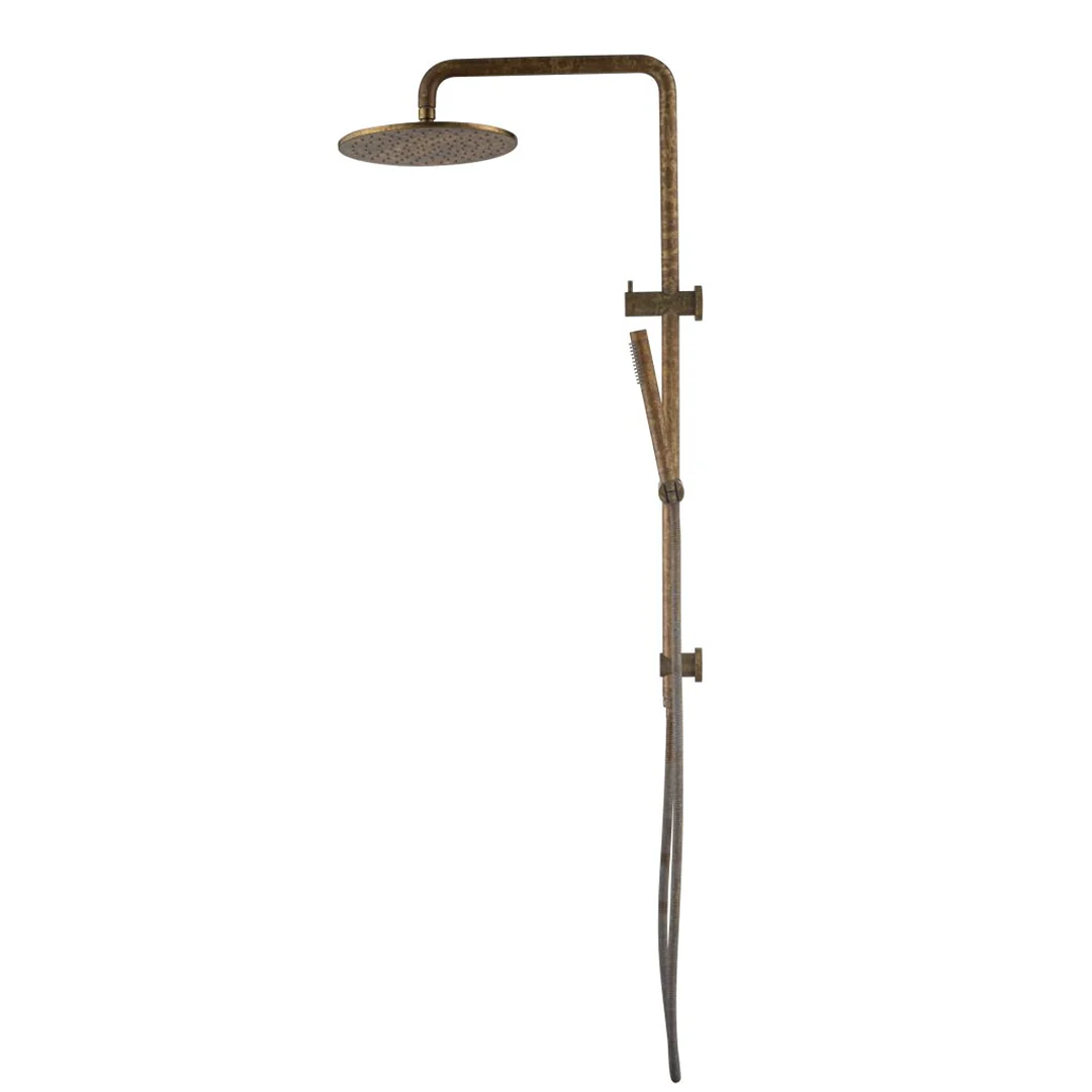 Mica LVB Living Brass Dual Shower Rail - Image 4