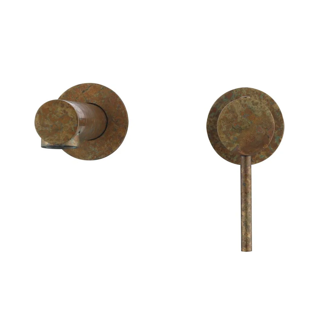 Mica LVB Living Brass Wall-Spout Combo - Straight Spout - 2P - Image 2