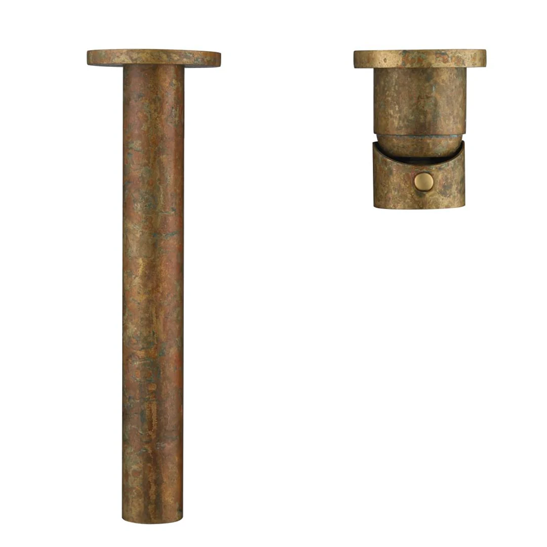 Mica LVB Living Brass Wall-Spout Combo - Straight Spout - 2P - Image 4
