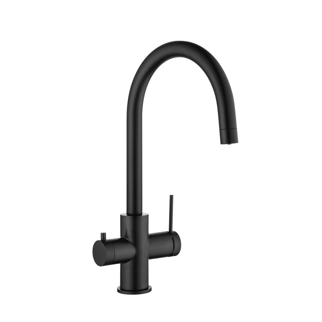 Mica Matte Black 3-Way Filter Sink Mixer - Image 4