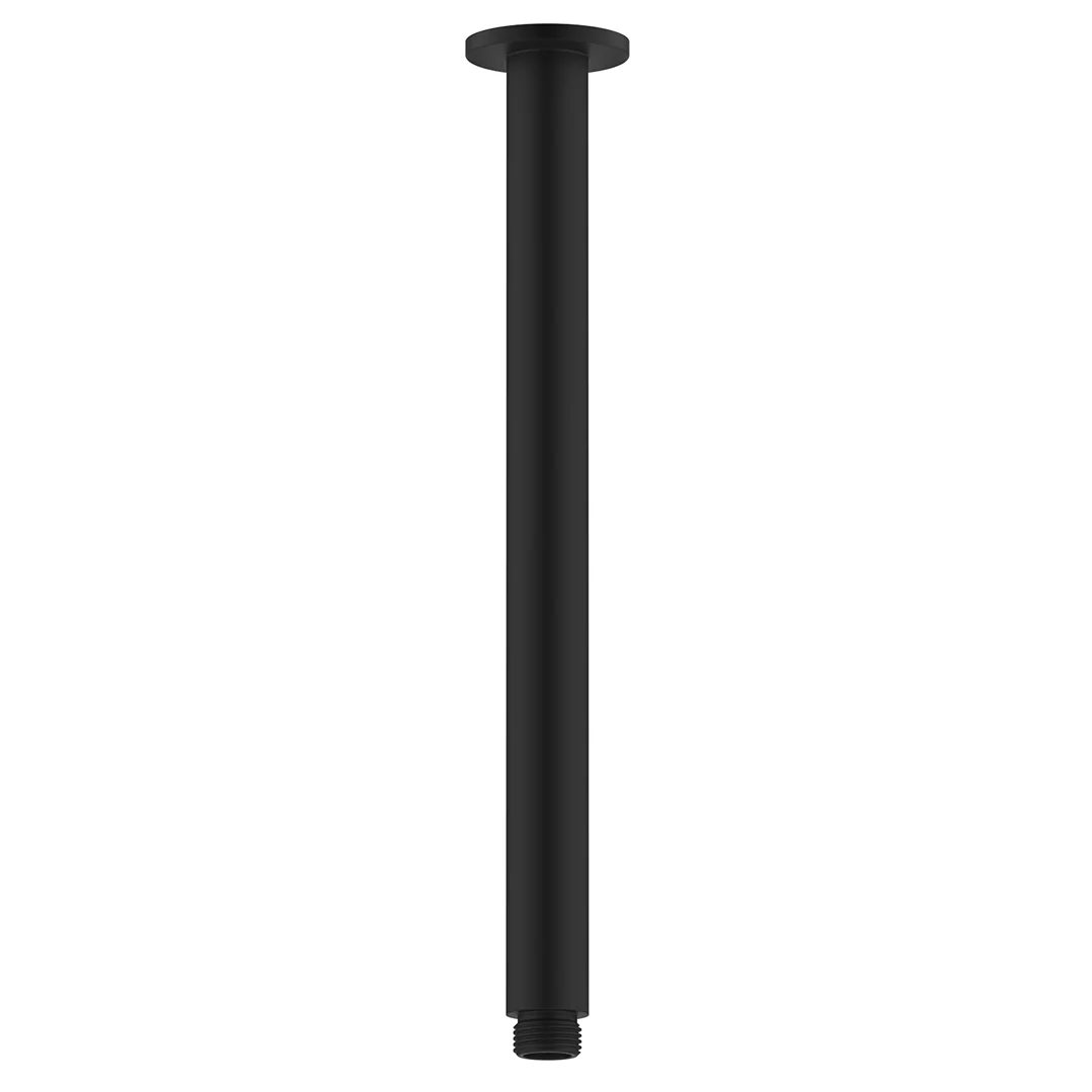 Mica Matte Black Ceiling Arm - 450mm