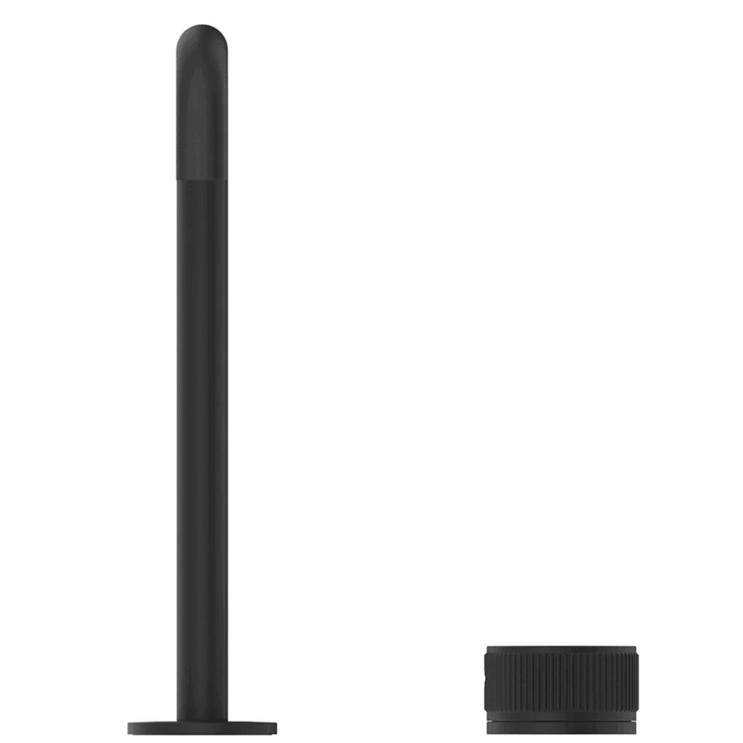 Mica Matte Black Fluted Soft-Square Hob Sink/Basin Mixer Set - Image 3