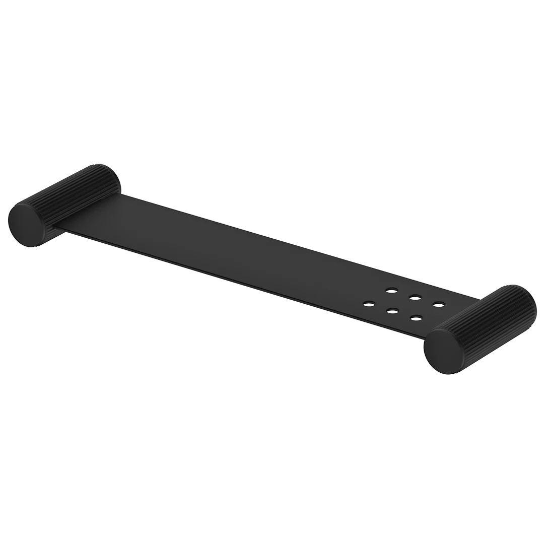 Mica Matte Black Fluted Stainless Shelf - 400mm