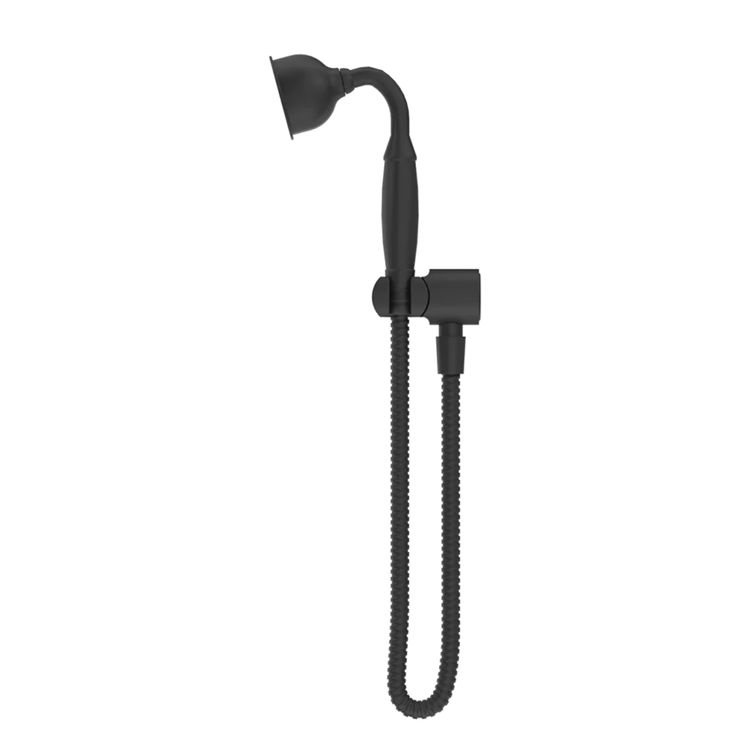 Mica Matte Black Heritage Hand Shower - Image 3