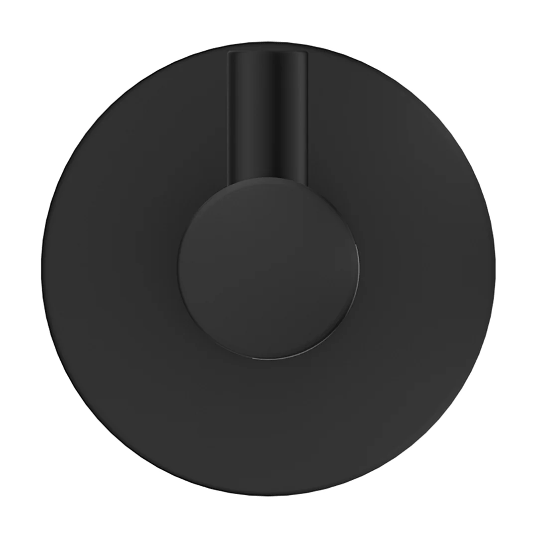 Mica Matte Black Robe Hook - Image 2