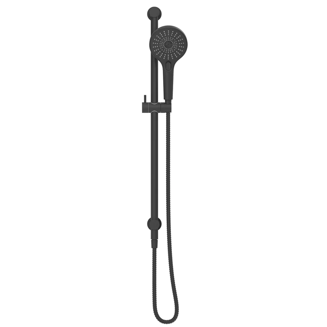 Mica Matte Black Shower Rail - Image 2