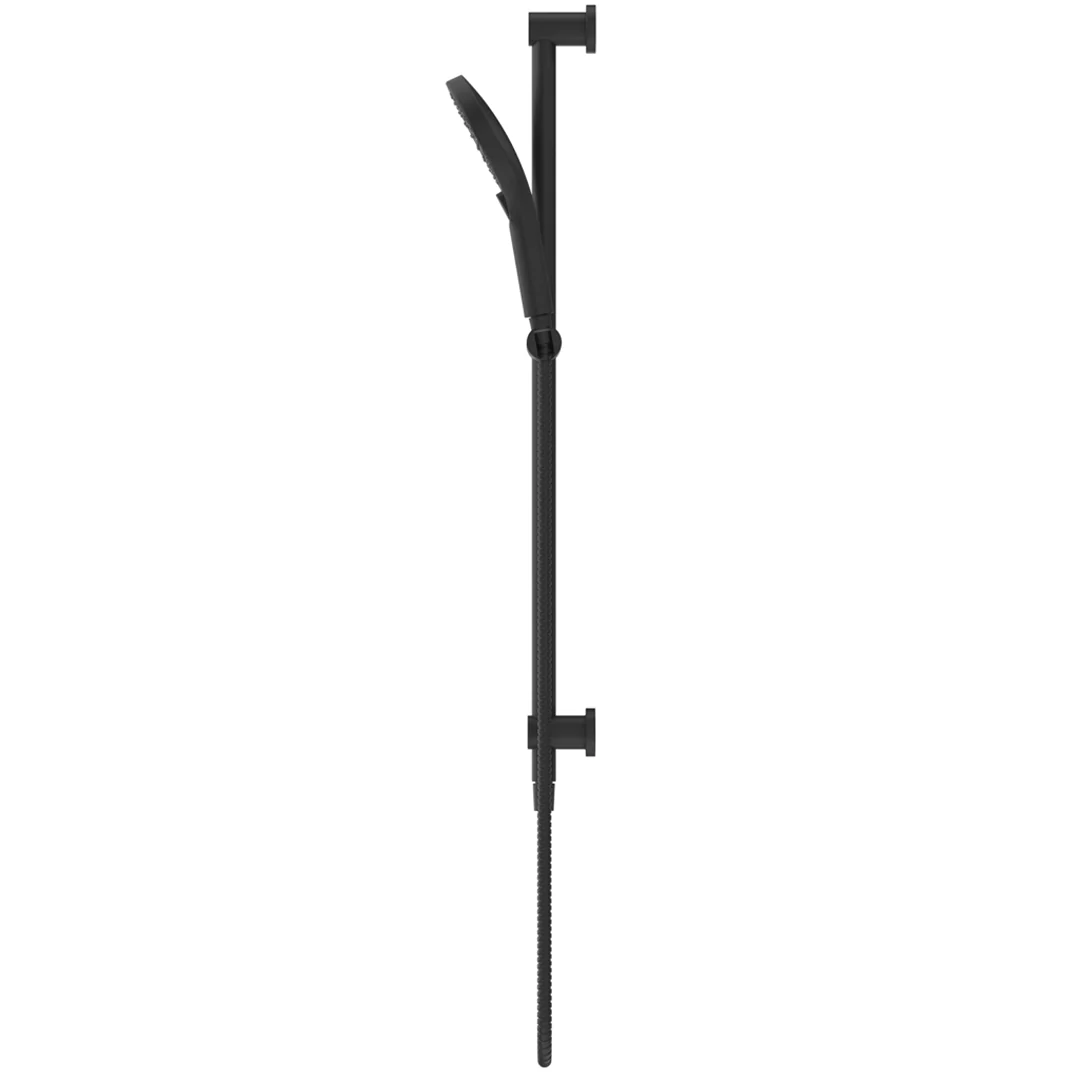 Mica Matte Black Shower Rail - Image 3