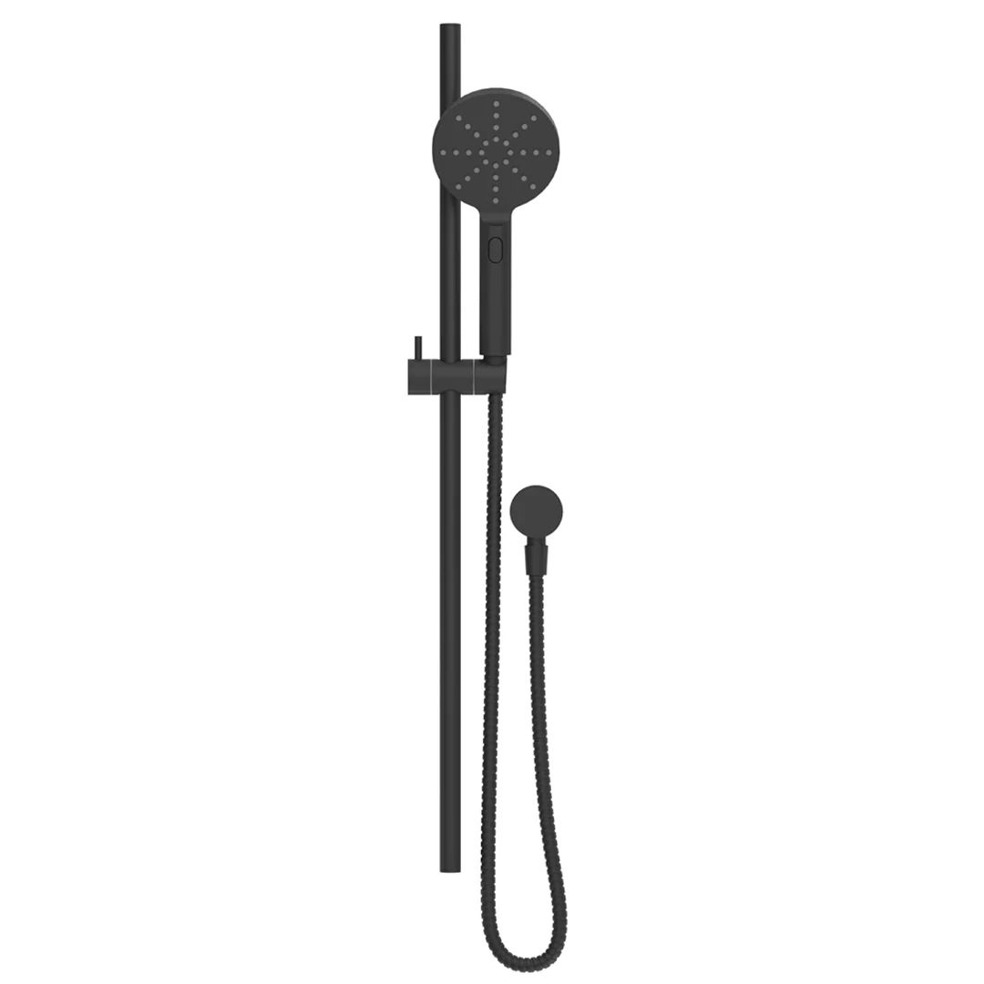 Mica Matte Black Shower Rail - Image 2