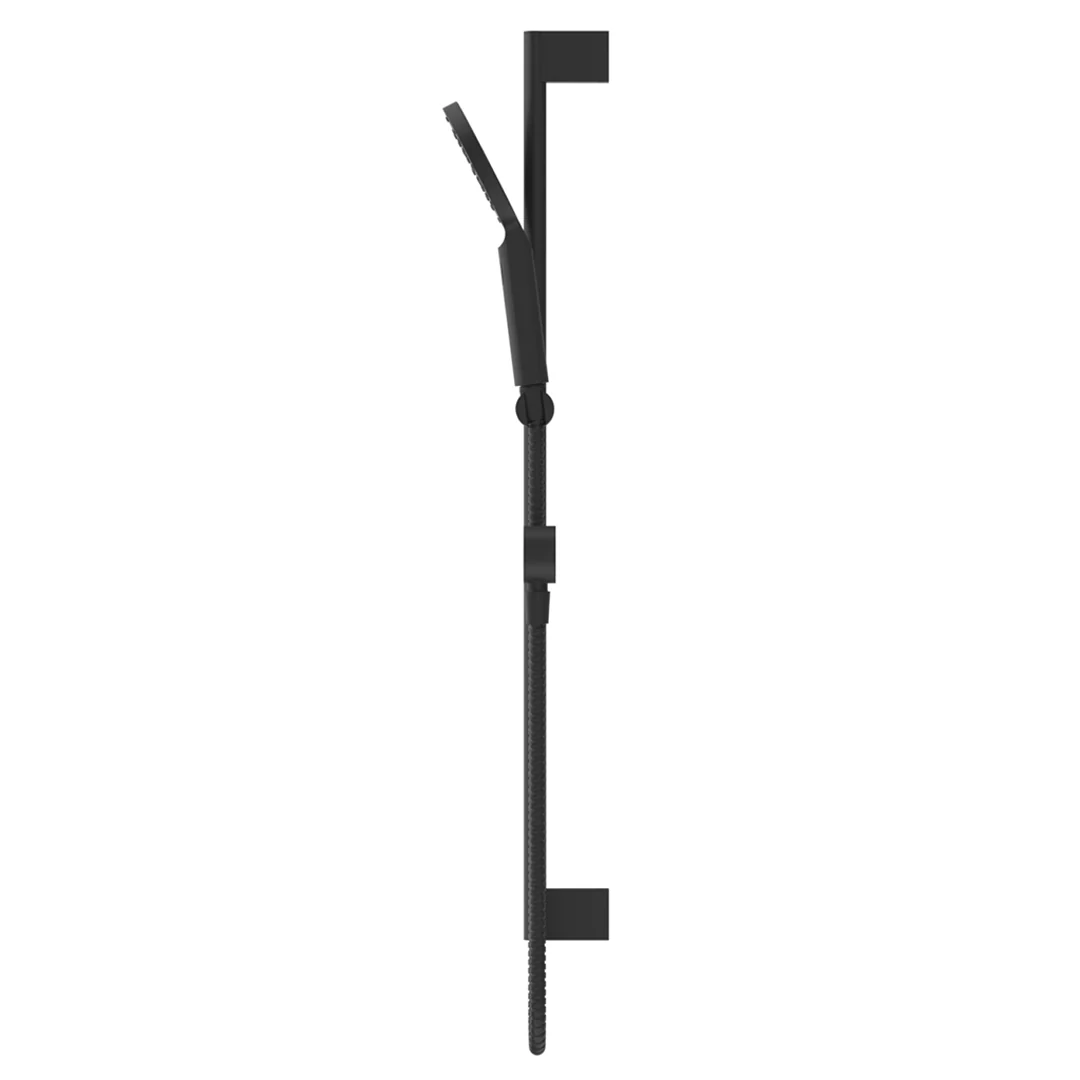 Mica Matte Black Shower Rail - Image 3