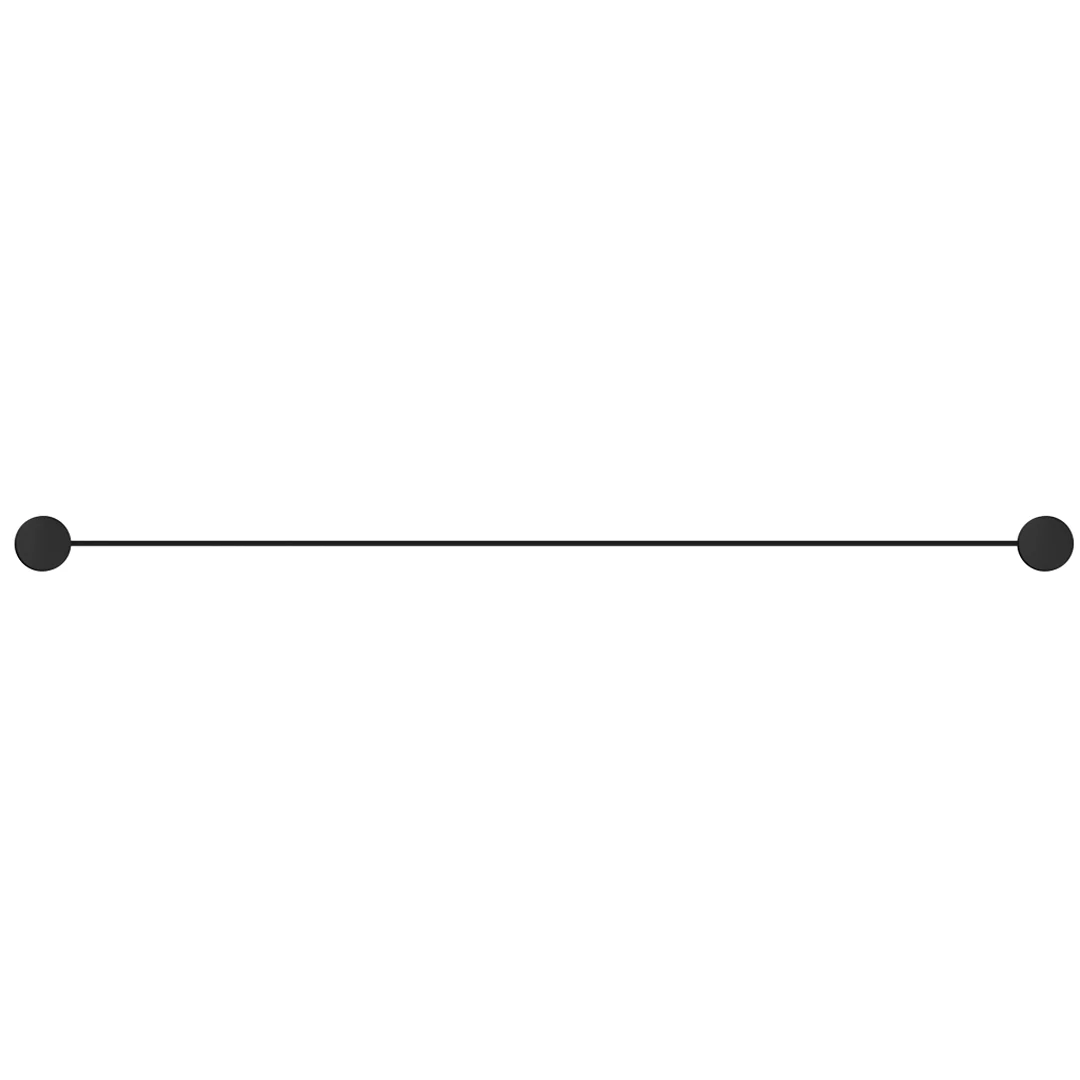 Mica Matte Black Stainless Shelf - 400mm - Image 2