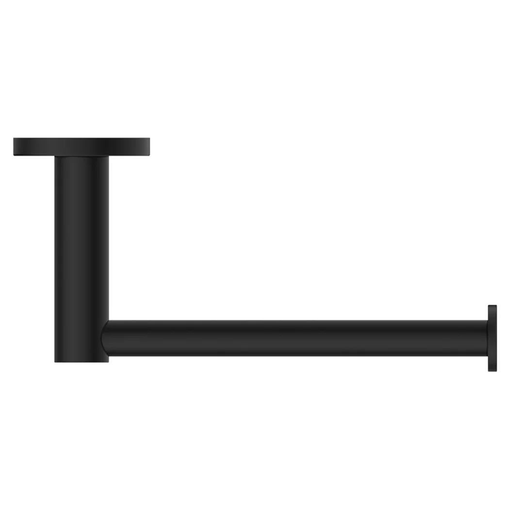Mica Matte Black Toilet Paper Holder - Image 3