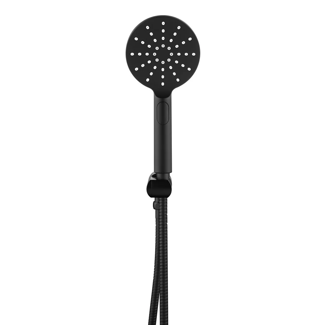 Mica Matte Black Wide Hand Shower - Image 2
