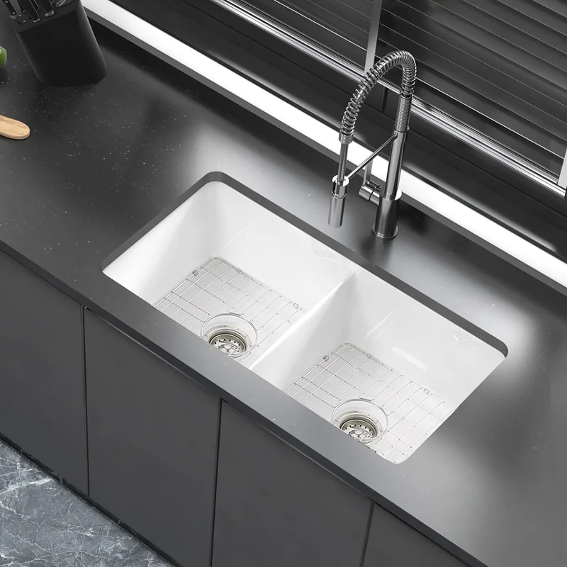 Middleton 813 Double Bowl Butler Kitchen Sink - Image 2