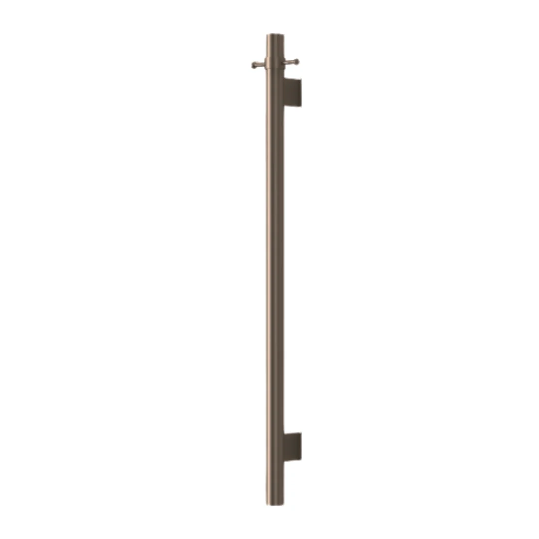 Mirage Antique Brass Vertical Heated Towel Rail