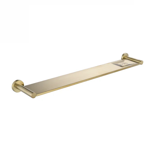 Mirage Brushed Gold Shower Shelf