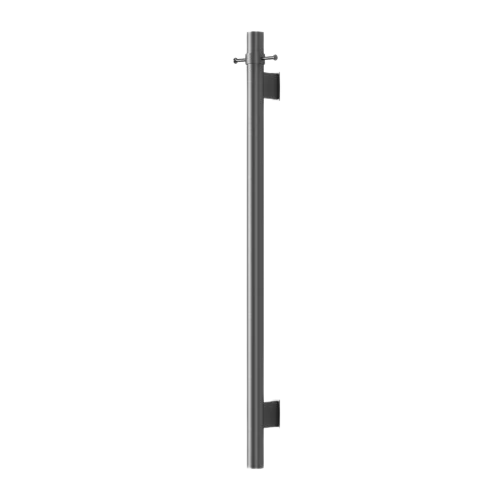 Mirage Star Gun Metal Vertical Heated Towel Rail