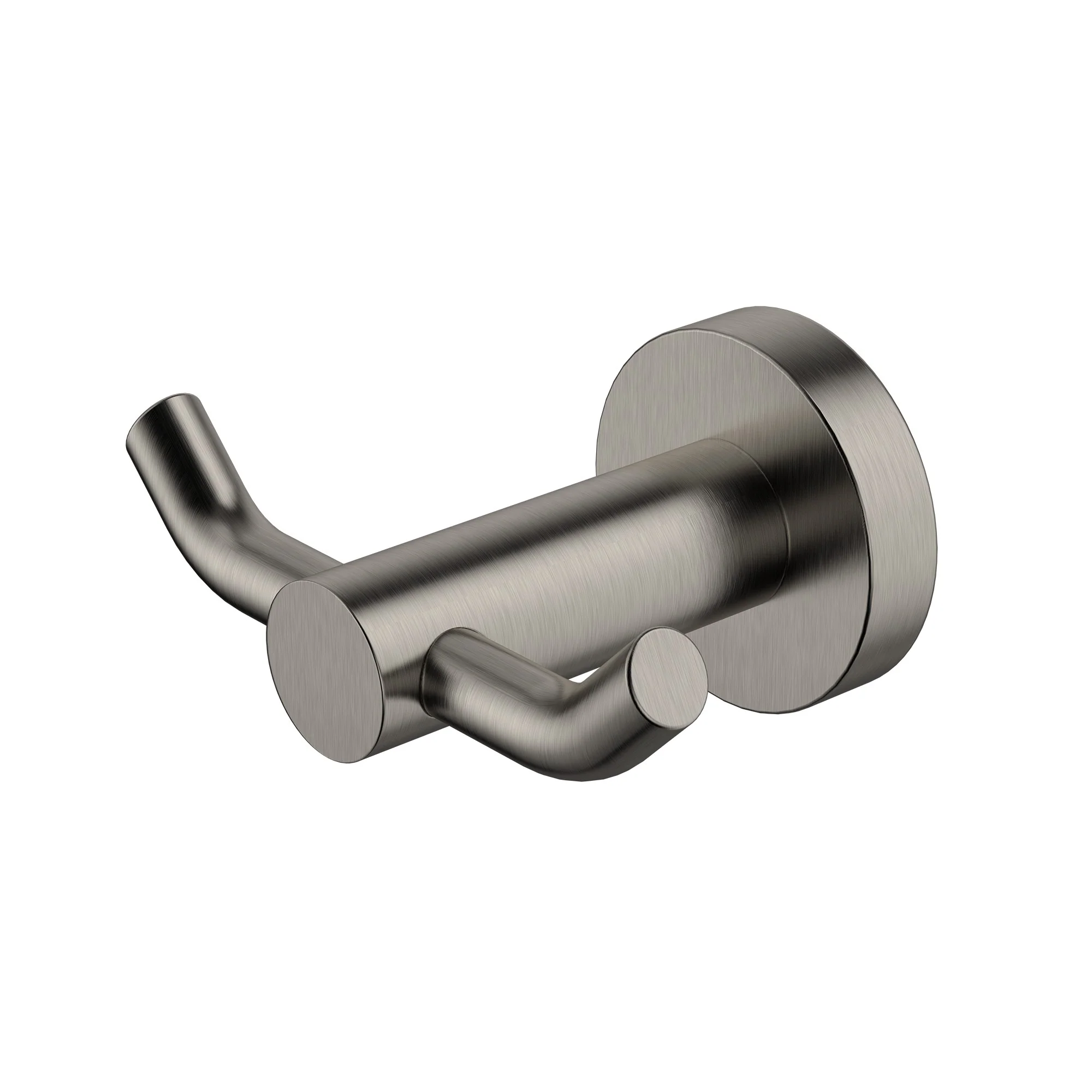 Mirage Warm Brushed Nickel Double Robe Hook