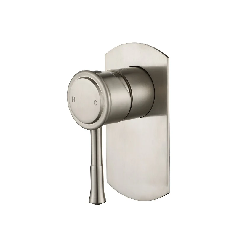 Montpellier Warm Brushed Nickel Wall Mixer