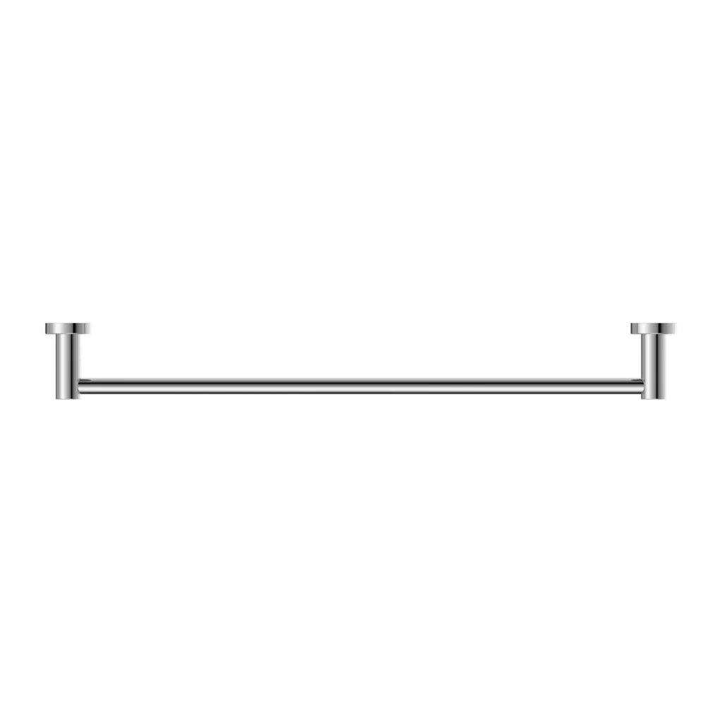 Nero | Mecca 600 mm Chrome Single Towel Rail - Image 3