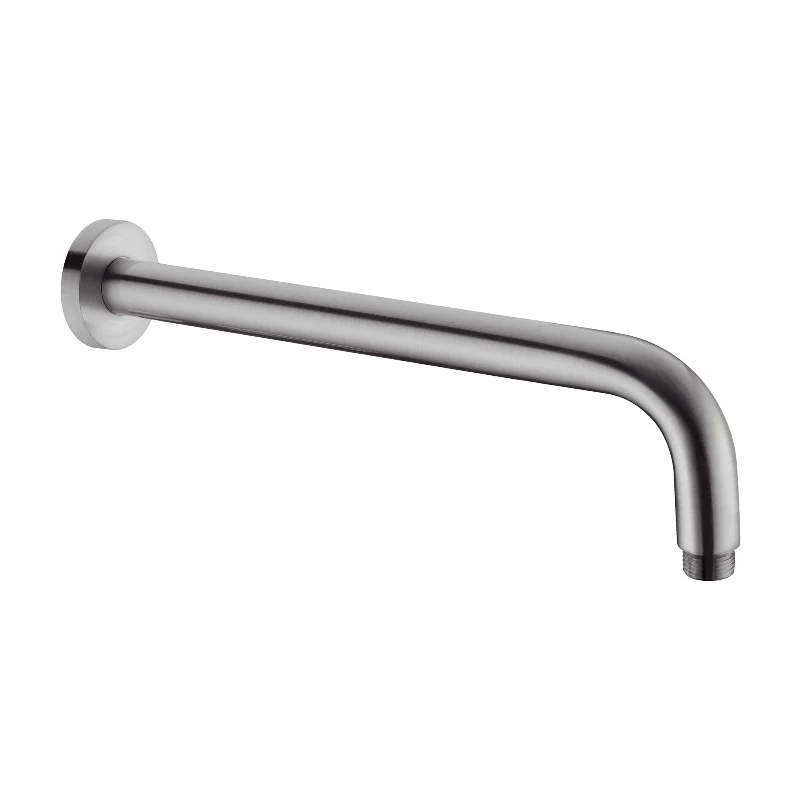 Nero | Round Gun Metal Grey Shower Arm