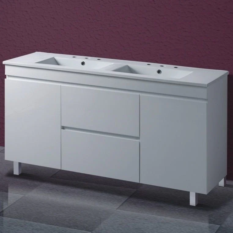 Noah 1200 mm Double Bowl Vanity on Legs - Image 3