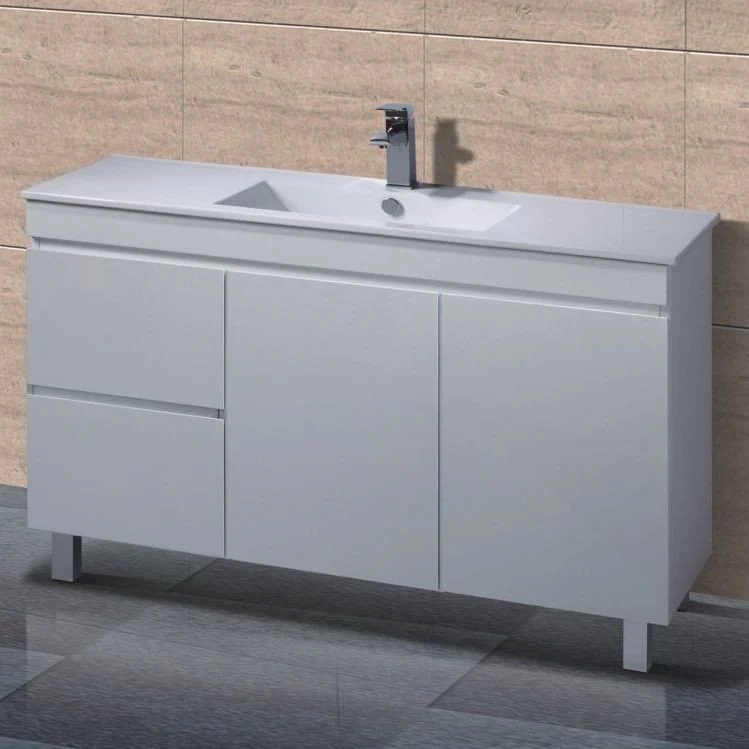 Noah 1200 mm Vanity on Legs - Left Hand Drawers - Image 3