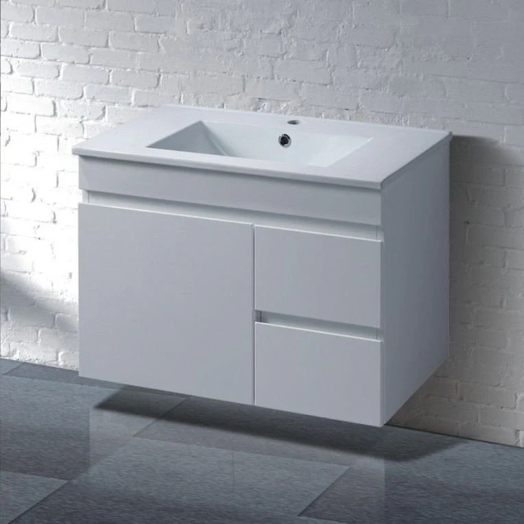 Noah 750 mm Wall Hung Vanity - Right Hand Drawers - Image 3