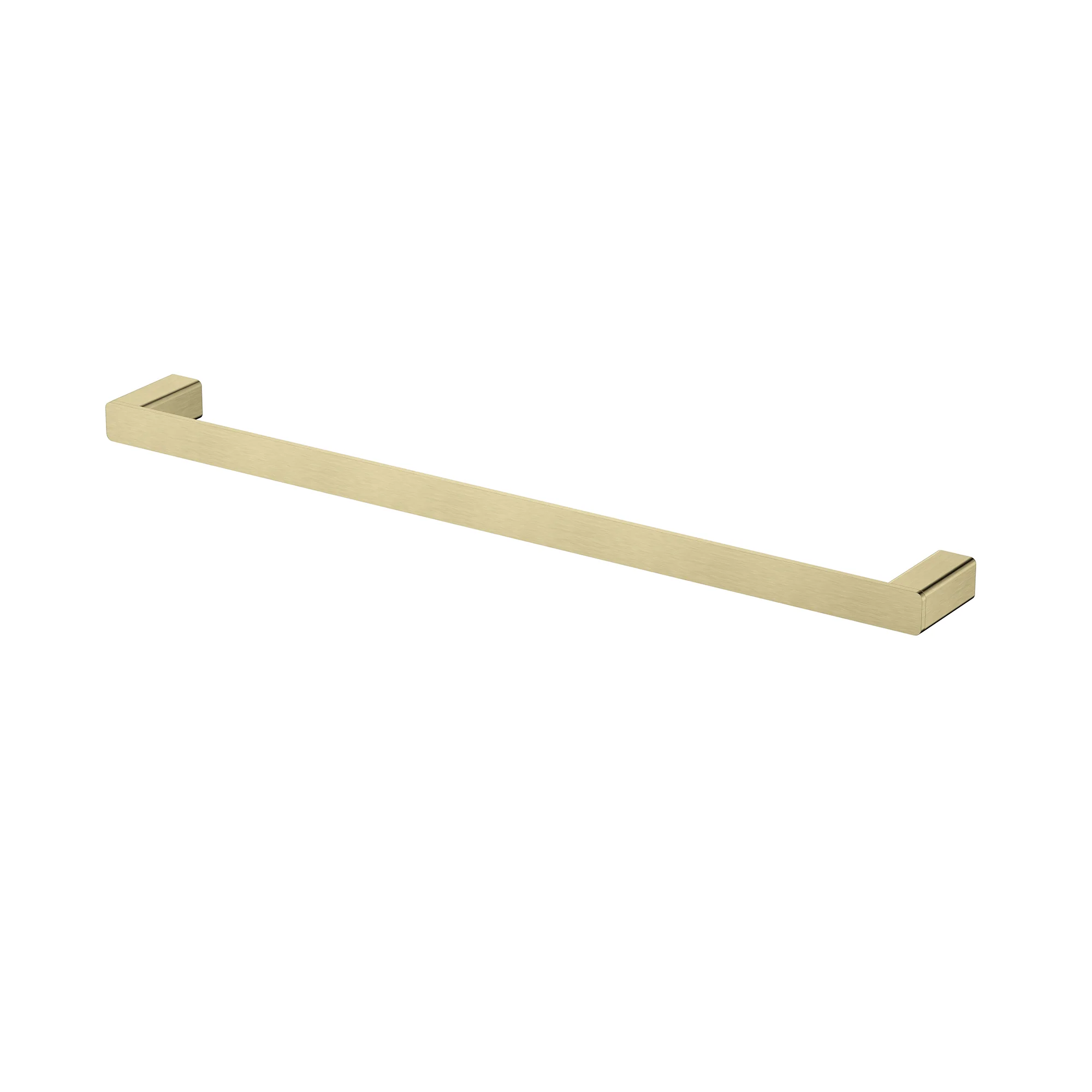 Nova 600mm Brushed Gold Single Towel Rail
